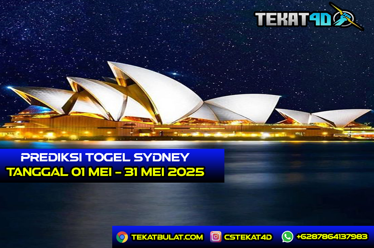 PREDIKSI TOGEL SYDNEY TANGGAL 01 MEI 2025