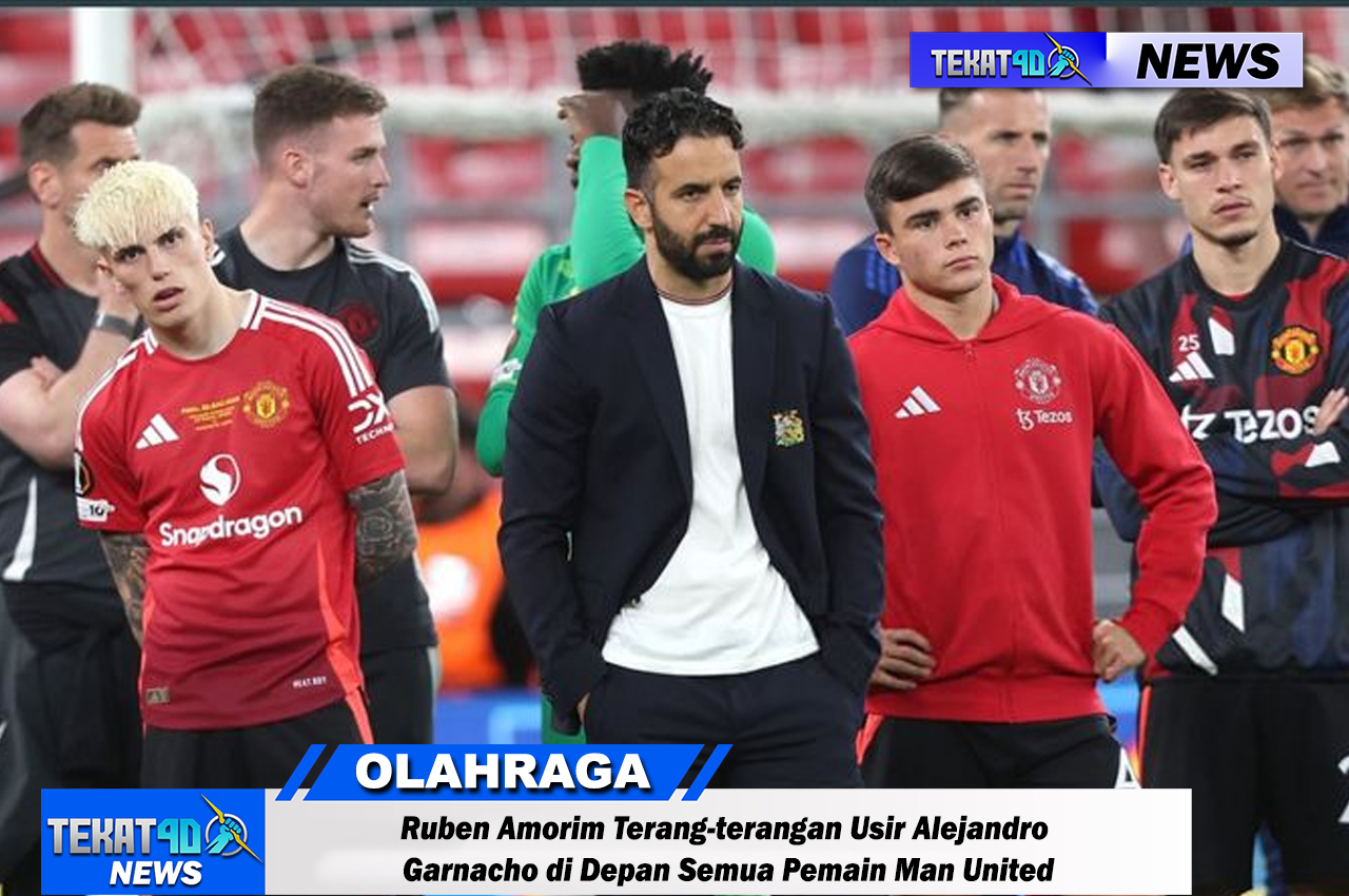 Ruben Amorim Terang-terangan Usir Alejandro Garnacho di Depan Semua Pemain Man United