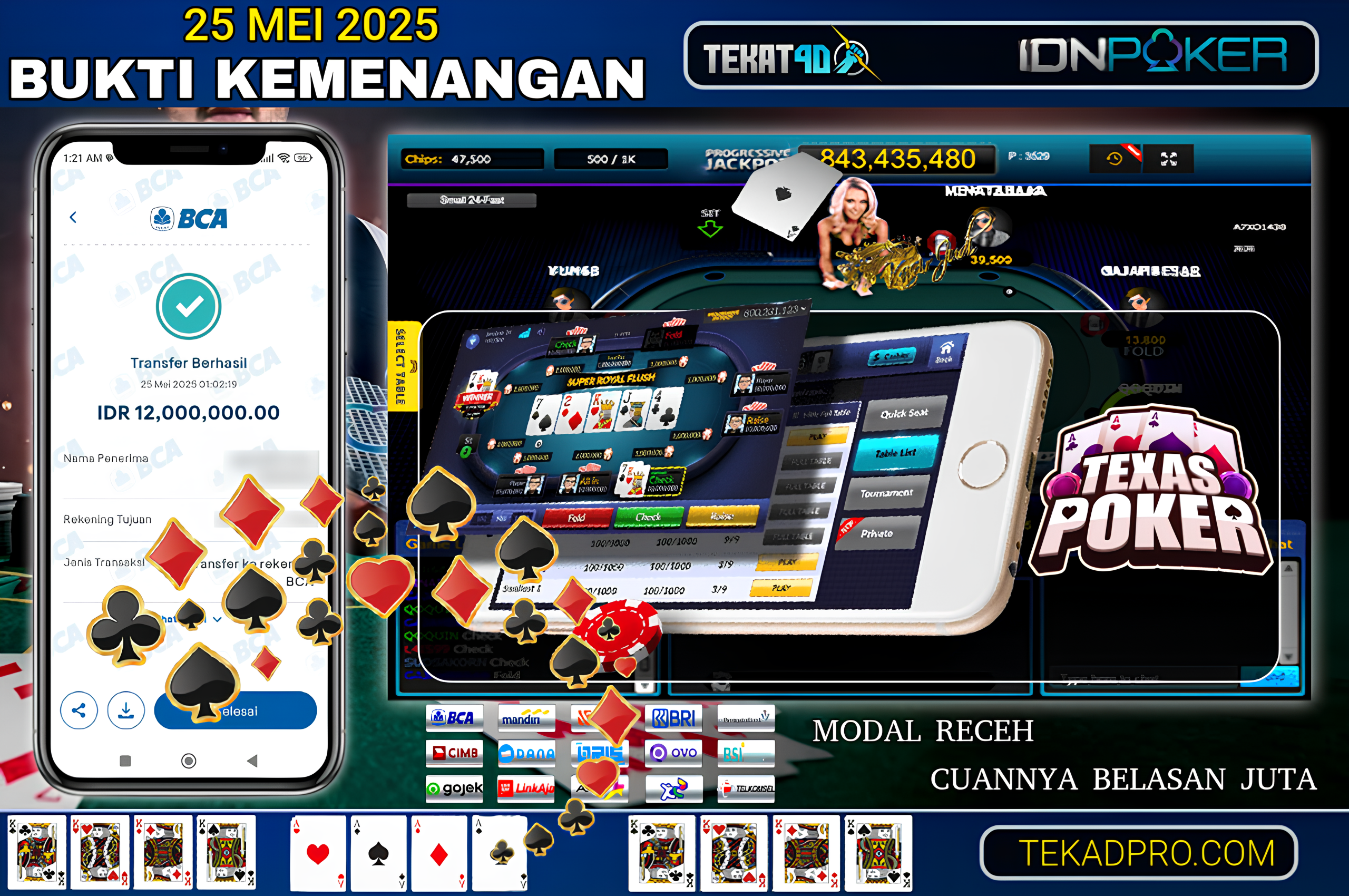 BUKTI KEMENANGAN TEKAT4D 25 MEI 2025