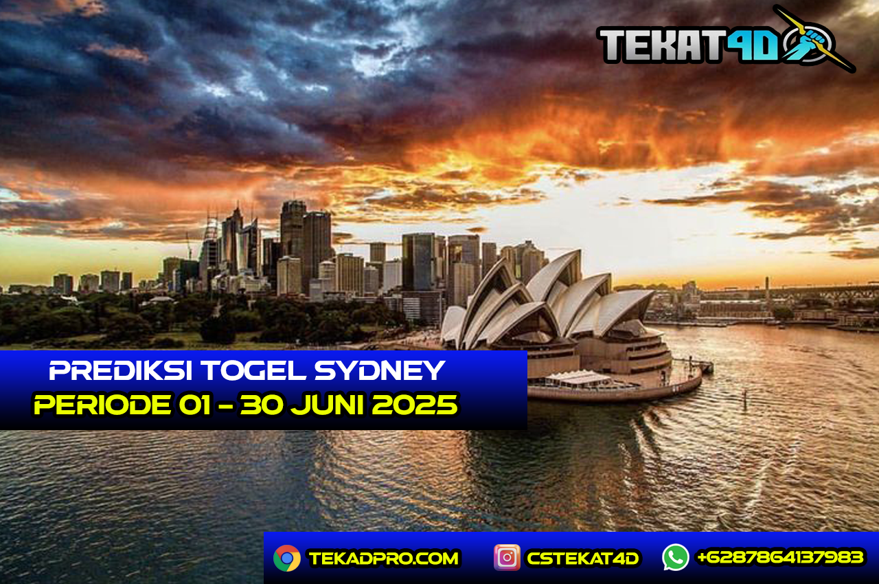 PREDIKSI TOGEL SYDNEY TANGGAL 01 JUNI 2025