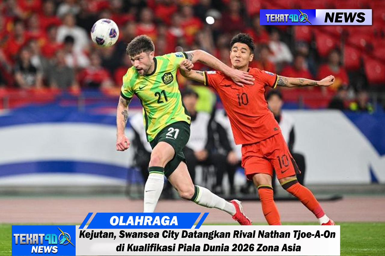 Kejutan, Swansea City Datangkan Rival Nathan Tjoe-A-On di Kualifikasi Piala Dunia 2026 Zona Asia