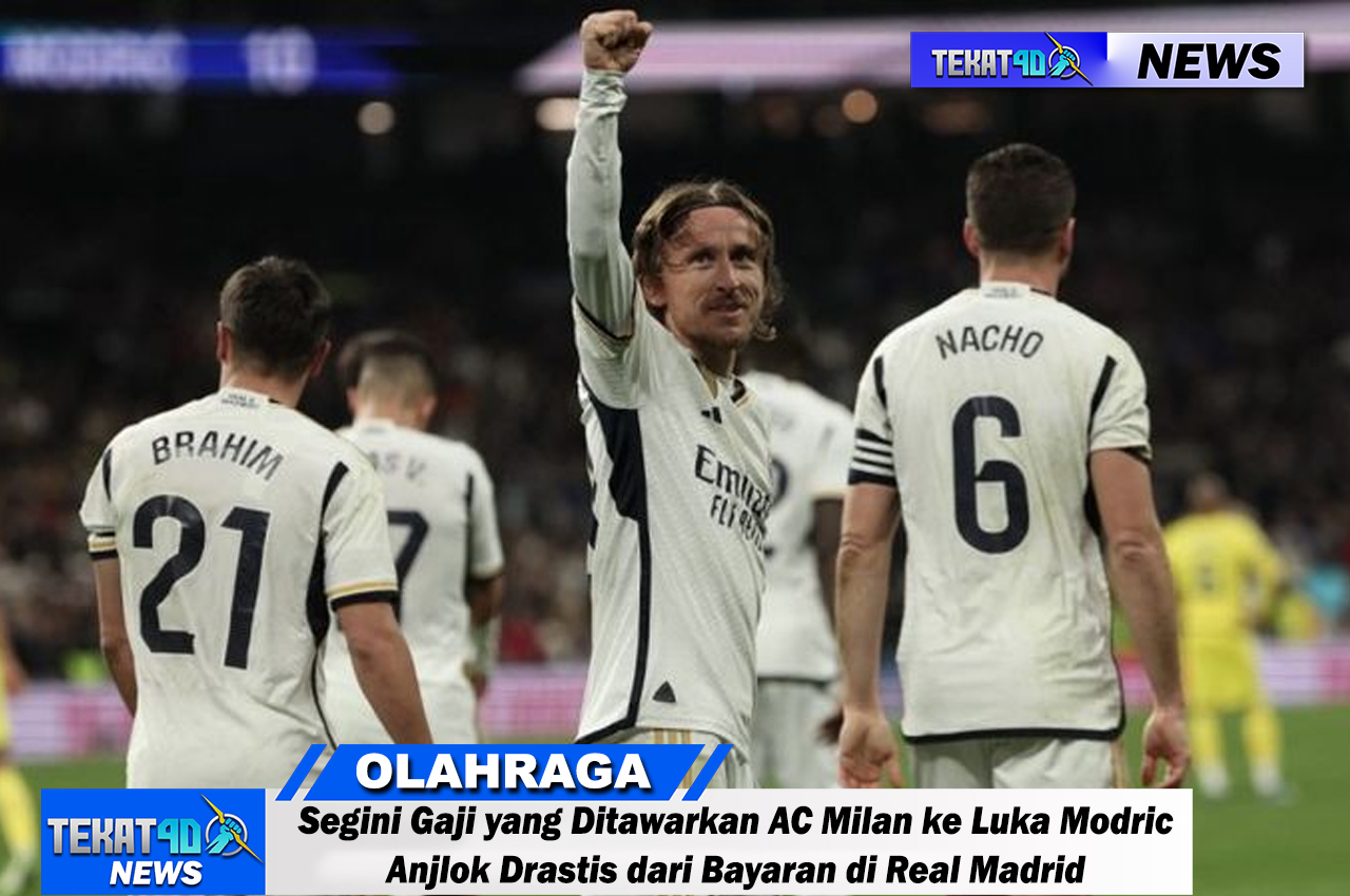 Segini Gaji yang Ditawarkan AC Milan ke Luka Modric, Anjlok Drastis dari Bayaran di Real Madrid