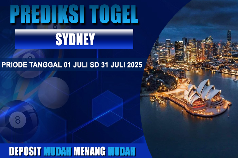 PREDIKSI TOGEL SYDNEY TANGGAL 04 JULI 2025