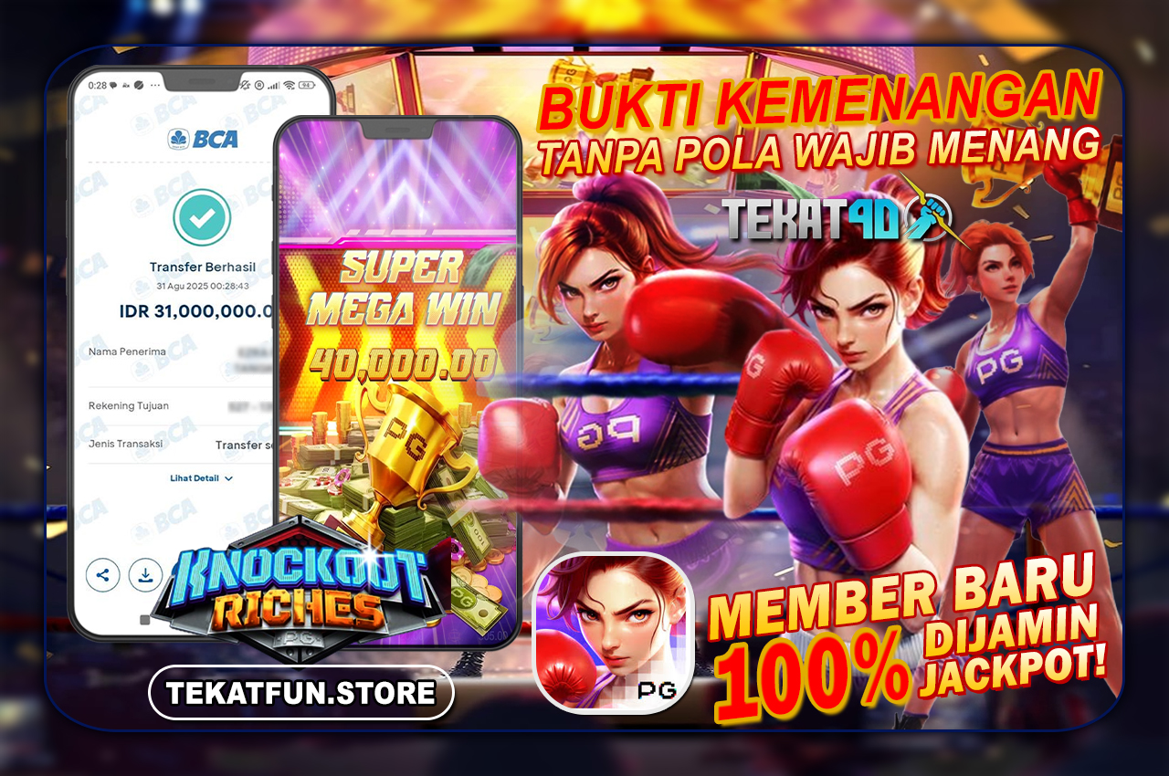 BUKTI KEMENANGAN TEKAT4D 31 AGUSTUS 2025