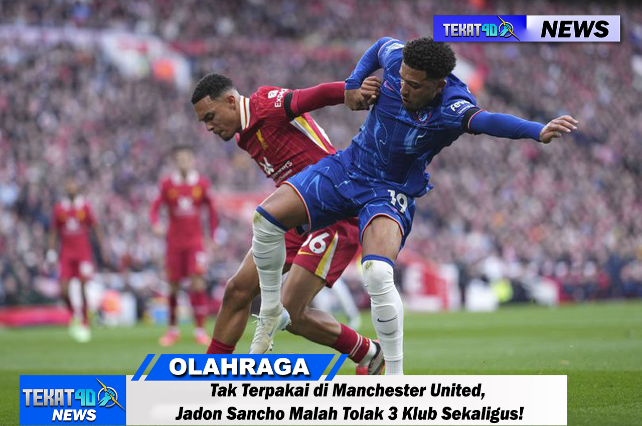 Tak Terpakai di Manchester United, Jadon Sancho Malah Tolak 3 Klub Sekaligus!