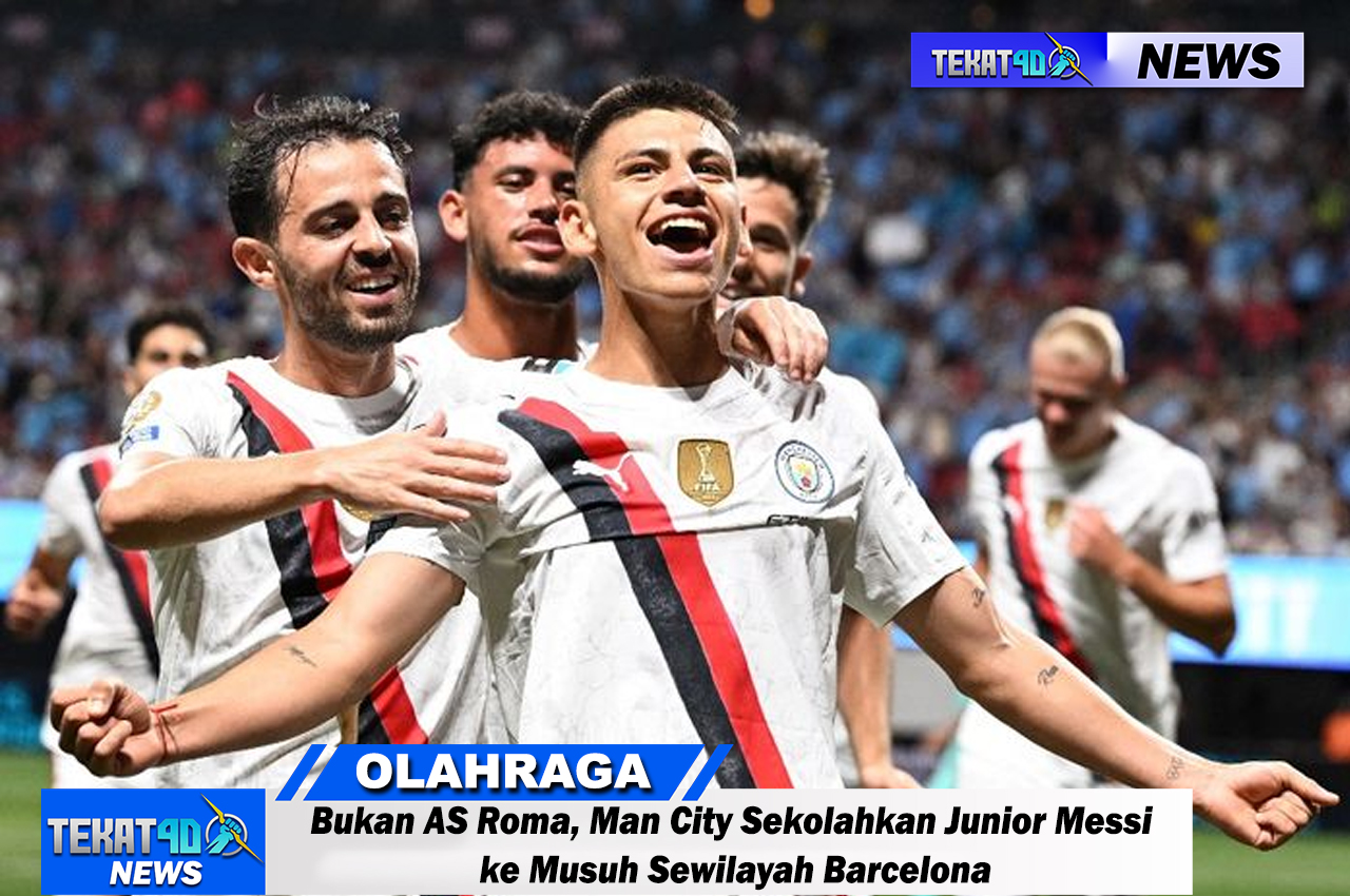 Bukan AS Roma, Man City Sekolahkan Junior Messi ke Musuh Sewilayah Barcelona