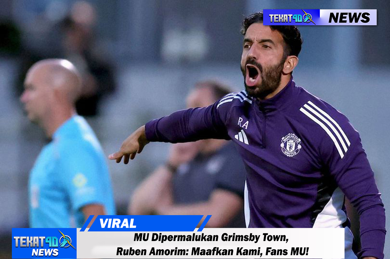 MU Dipermalukan Grimsby Town, Ruben Amorim: Maafkan Kami, Fans MU!