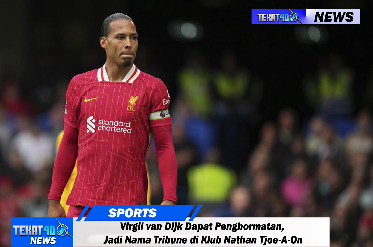 Virgil van Dijk Dapat Penghormatan, Jadi Nama Tribune di Klub Nathan Tjoe-A-On