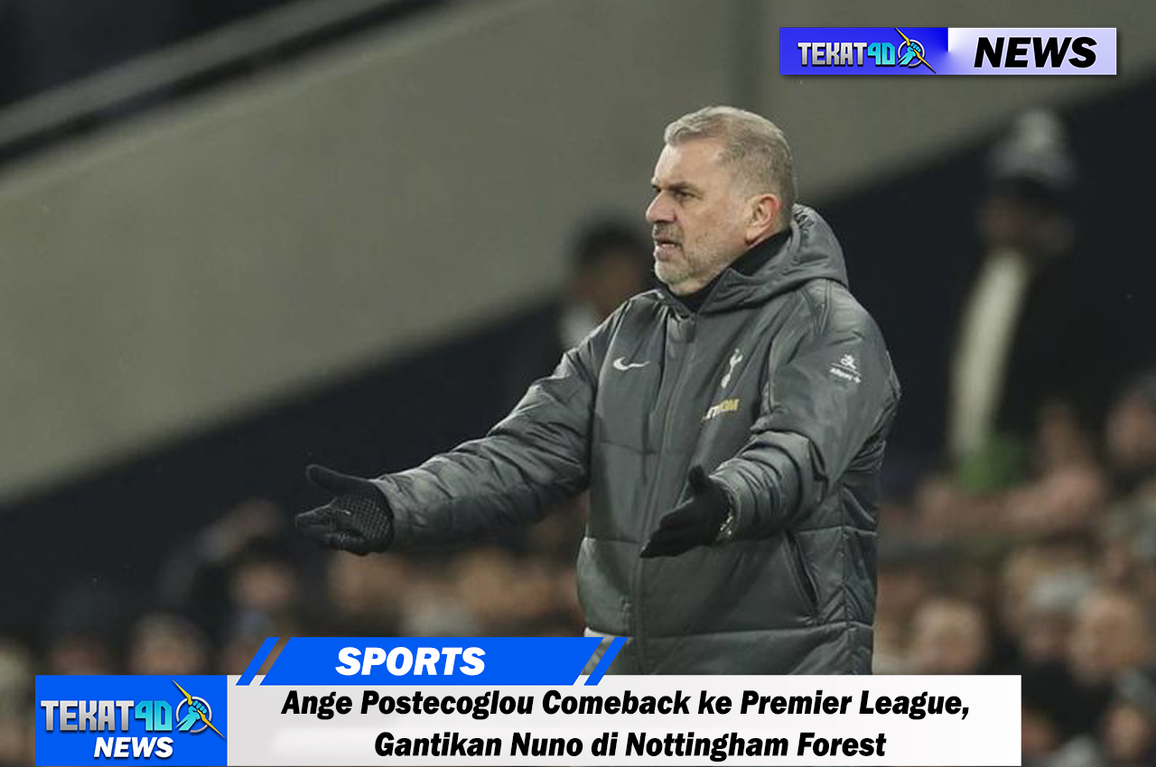 Ange Postecoglou Comeback ke Premier League, Gantikan Nuno di Nottingham Forest