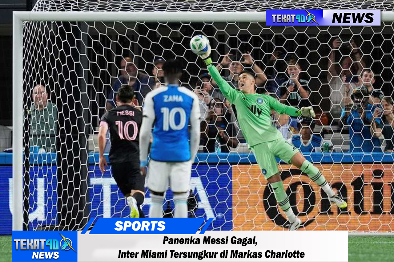 Panenka Messi Gagal, Inter Miami Tersungkur di Markas Charlotte