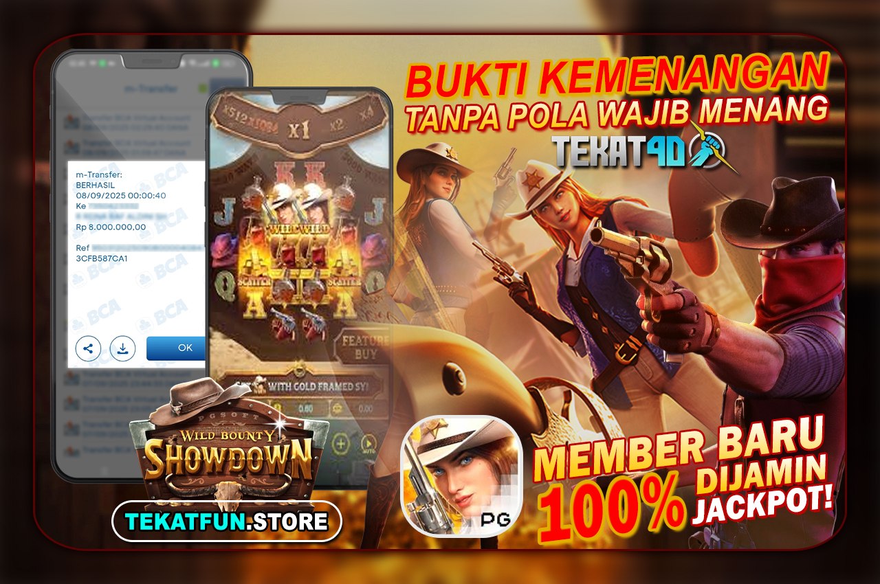 BUKTI KEMENANGAN TEKAT4D 08 SEPTEMBER 2025